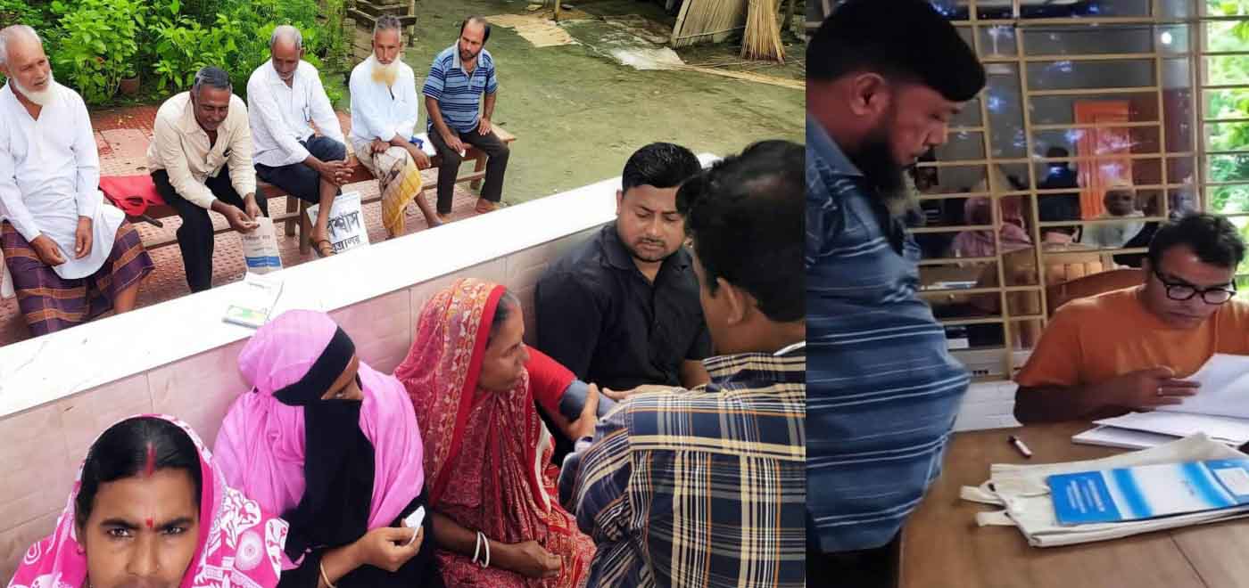 মধুখালীতে মানবিক ডাঃ পীযূষ বিশ্বাস