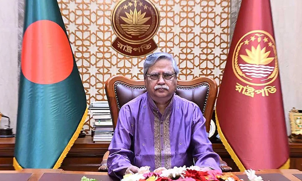 ন্যায়ভিত্তিক বাংলাদেশ বিনির্মাণে একযোগে কাজ করার আহ্বান রাষ্ট্রপতির