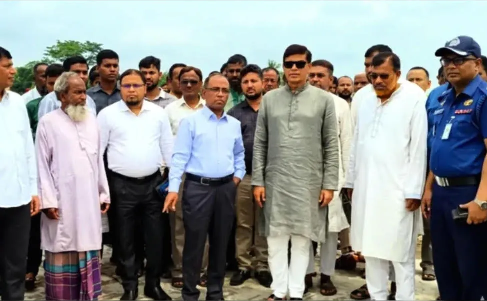 ব্রীজ আছে, রাস্তা নেই; উদ্বোধনে গিয়ে ক্ষোভ ঝাড়লেন পানি সম্পদ প্রতিমন্ত্রী