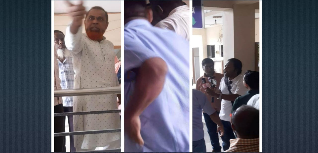 তথ্য সংগ্রহে গিয়ে আত্রাই এলজিইডি অফিসে সাংবাদিক হেনস্তা 