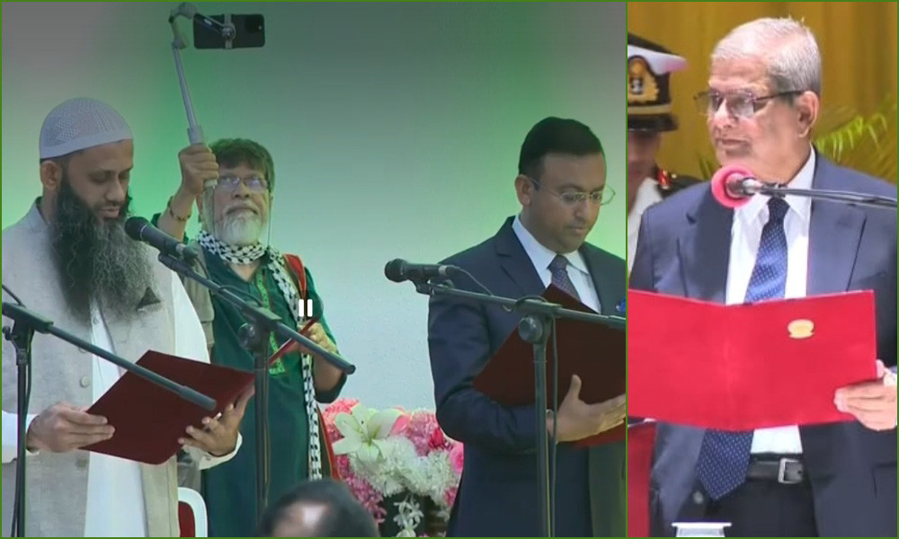 মন্ত্রিসভার নতুন প্রতিমন্ত্রীদের শপথ পড়ালেন রাষ্ট্রপতি