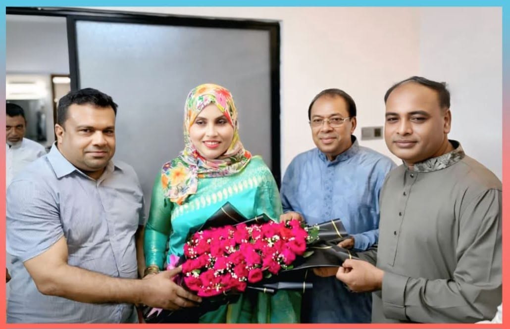 সংরক্ষিত মহিলা সংসদ সদস্য হেলেন জেরিন খানের সাথে সৌজন্য সাক্ষাৎ করলেন খোন্দকার নাসিরুল ইসলাম