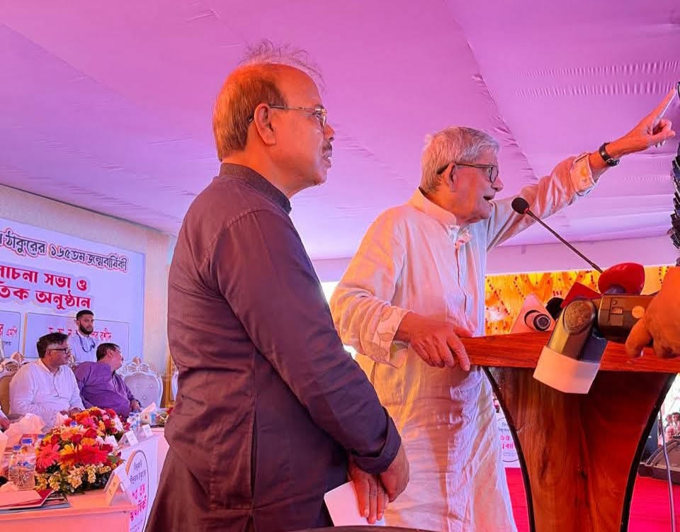  ব্রীজও হবে পৌরসভাও হবে,পতিসরে মির্জা ফখরুল ইসলাম 