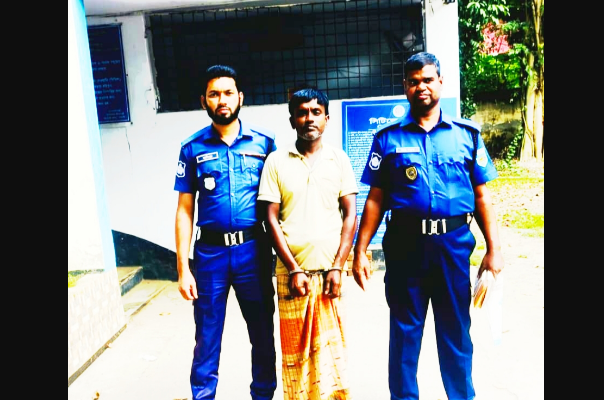 আত্রাইয়ে ভ্যান চালকের আড়ালে ইয়াবা ব্যাবসা আটক ১