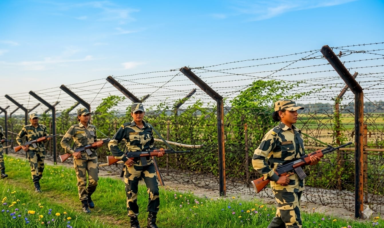 হাতীবান্ধার আমঝোল সীমান্তে বিএসএফের গুলিতে বাংলাদেশি নিহত