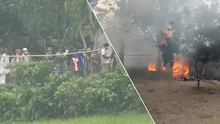 টাঙ্গাইলে ১৪৪ ধারা উপেক্ষা করে হামলা-ভাঙচুর, ঘরবাড়িতে আগুন