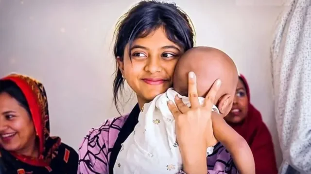 কিশোরী মায়ের কোলেই আপাতত থাকছে ৭ মাসের শিশু সন্তান