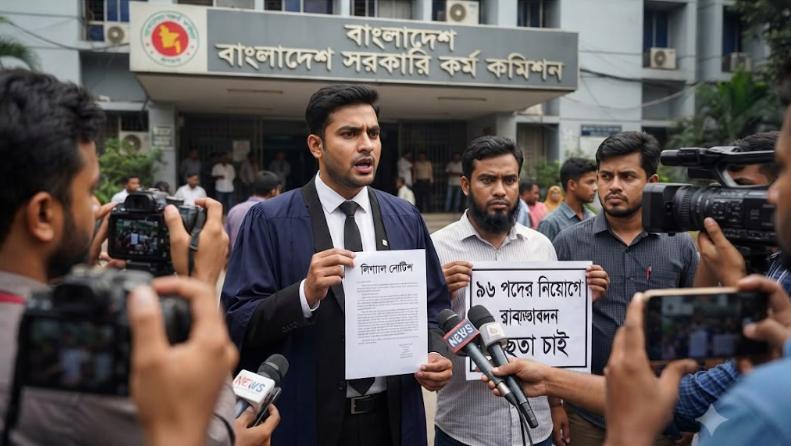 এলজিইডির ৯৬ পদের নিয়োগে জটিলতা, বিপিএসসিকে লিগ্যাল নোটিশ