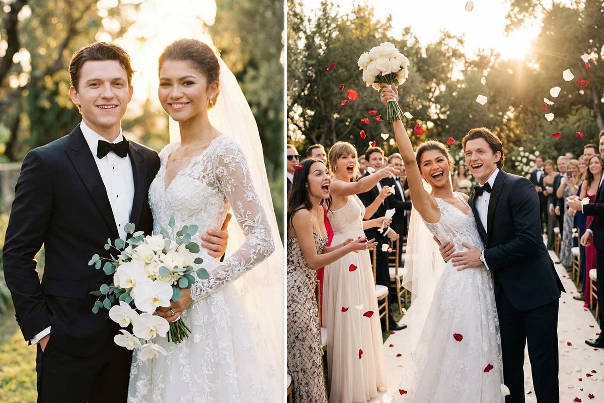 টম হল্যান্ডের সঙ্গে ‘বিয়ের ছবি’ ভাইরাল, যা বললেন জেন্ডায়া