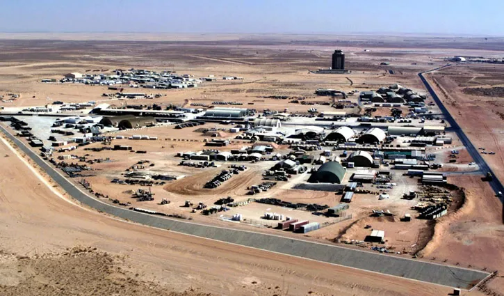 সৌদি আরবের প্রিন্স সুলতান বিমান ঘাঁটিতে হামলা চালিয়েছে ইরান