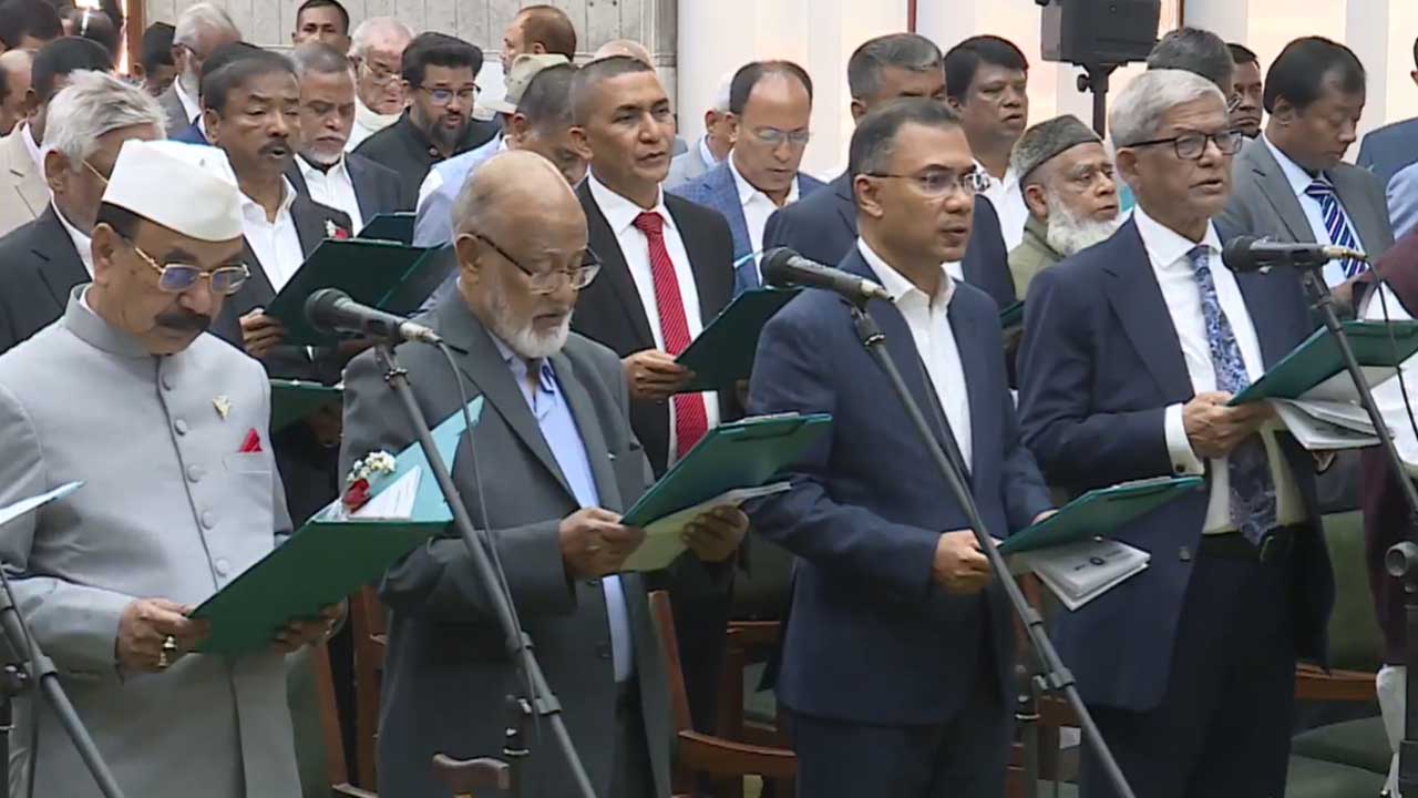 প্রথম ধাপে শপথ নিলেন বিএনপির এমপিরা