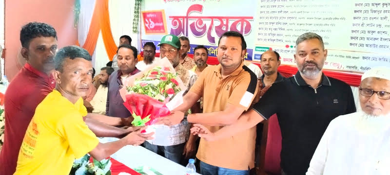 পাঁচবিবিতে ডেকোরেটর শ্রমিক ইউনিয়নের অভিষেক অনুষ্ঠানে প্রধান অতিথি শামীম হোসেন মন্ডল