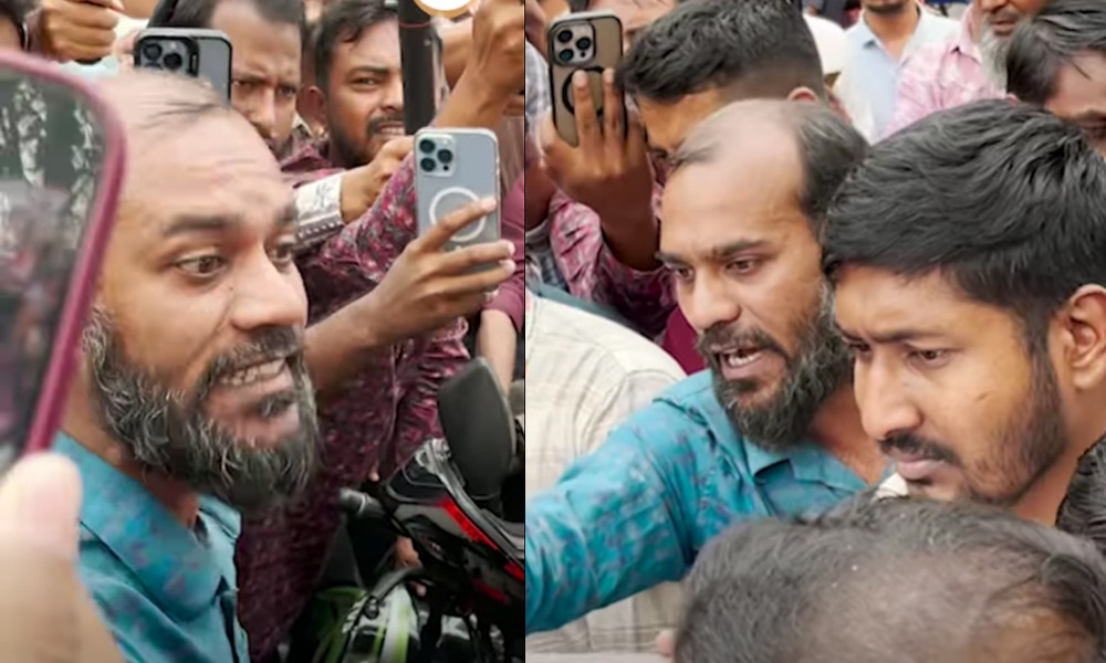 ‘বন্যার টাকা কই’―জুলাইযোদ্ধার তোপে আসিফ মাহমুদ