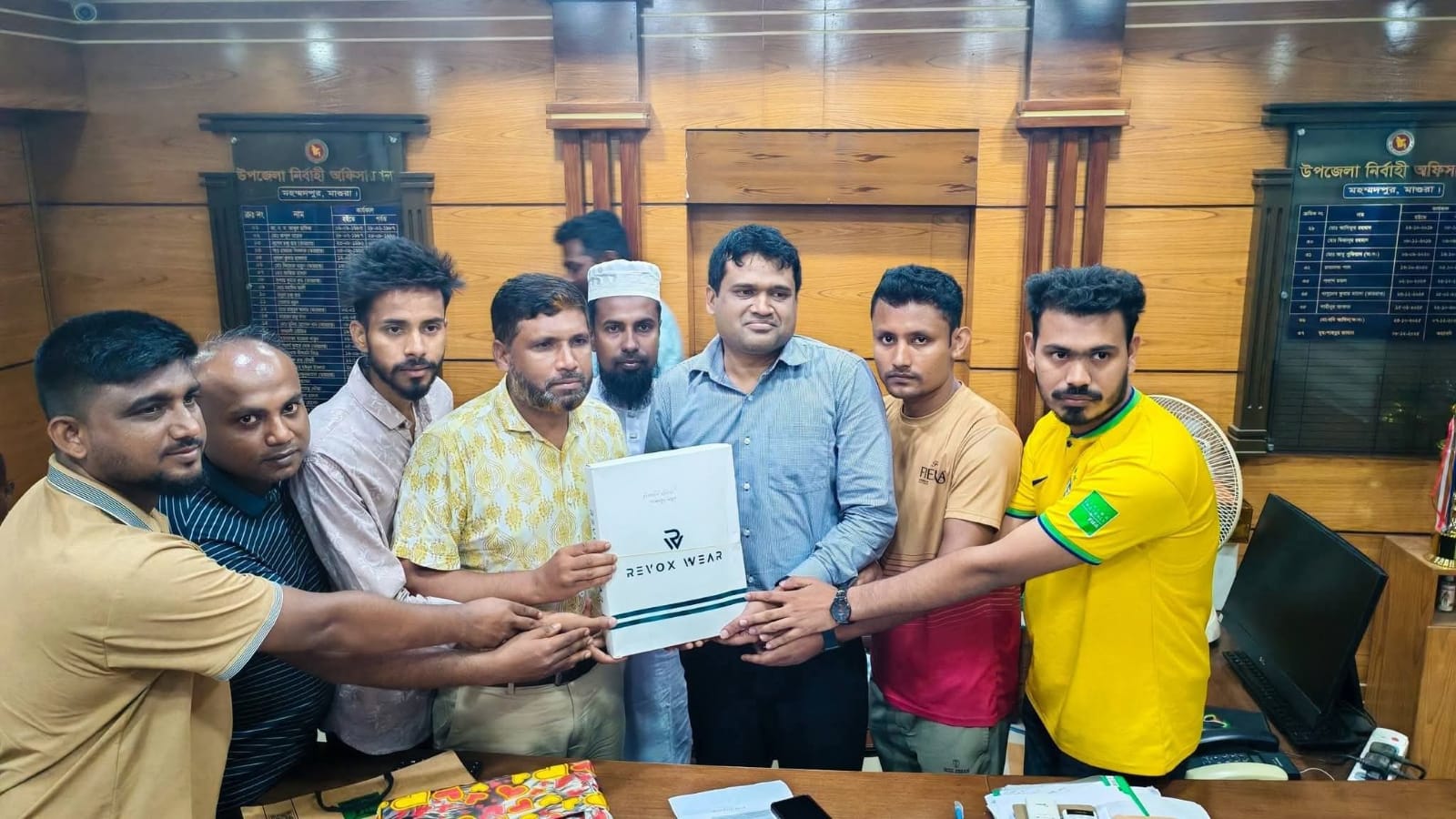 মহম্মদপুরের ইউএনও-র বদলী : এক কর্মবীরকে অশ্রুসজল বিদায় জানাল সংবাদকর্মিগণ