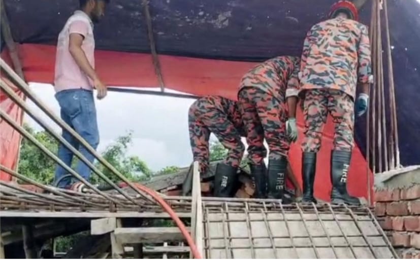 ভাঙ্গায় নির্মাণাধীন ভবনে সেন্টারিং খুলতে গিয়ে রাজমিস্ত্রি নিহত