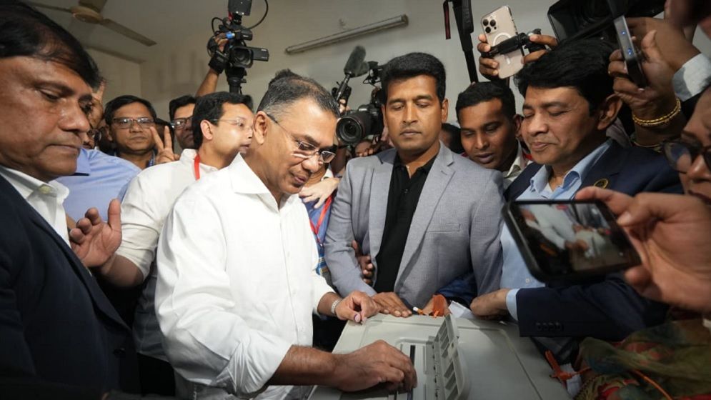 নির্বিঘ্ন ভোট হলে ষড়যন্ত্র রুখে দেওয়া সম্ভব: তারেক রহমান