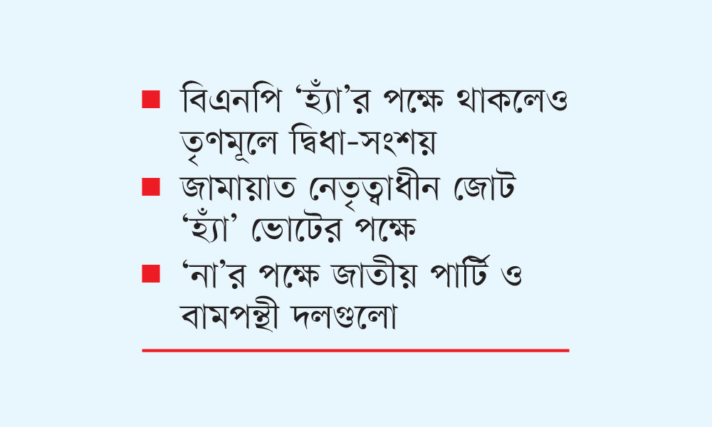 গণভোট নিয়ে অন্ধকারে বেশির ভাগ ভোটার