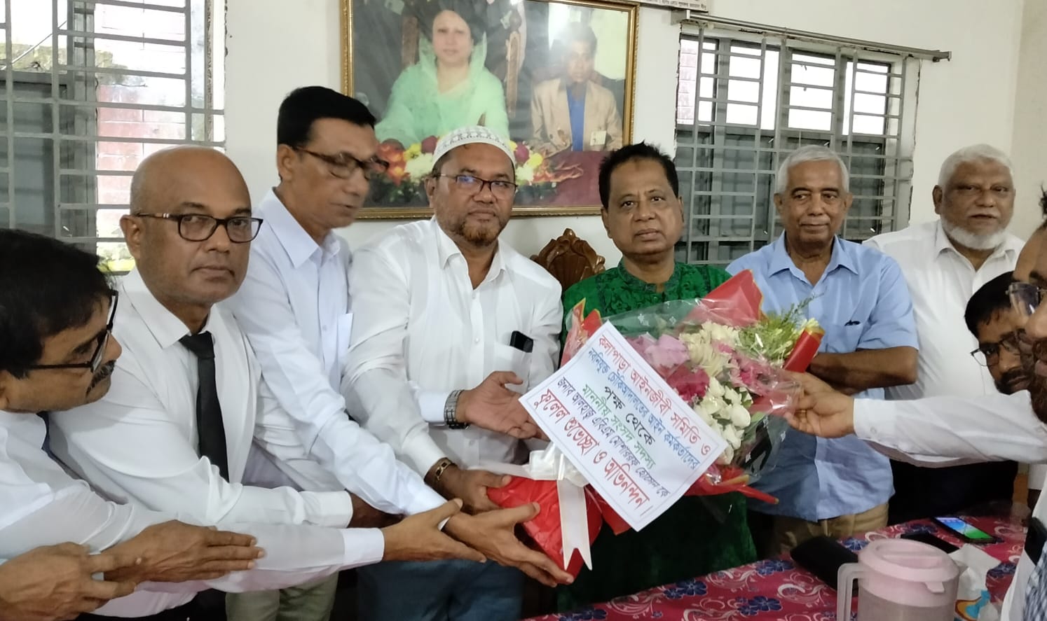 ন্যায়বিচার নিশ্চিতে আইনজীবীদের আন্তরিকভাবে কাজের আহ্বান এমপি মোশাররফের