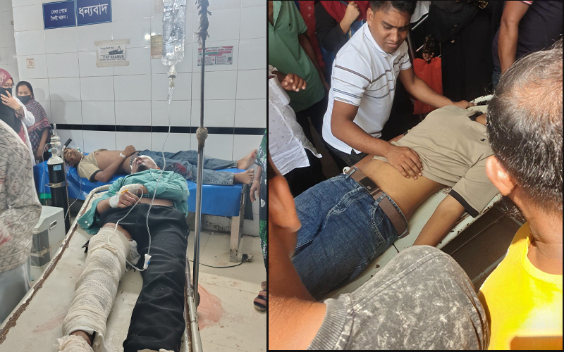 ভাঙ্গায় এক্সপ্রেসওয়েতে বাসের ধাক্কায় মোটরসাইকেলচালকসহ ২ জন নিহত
