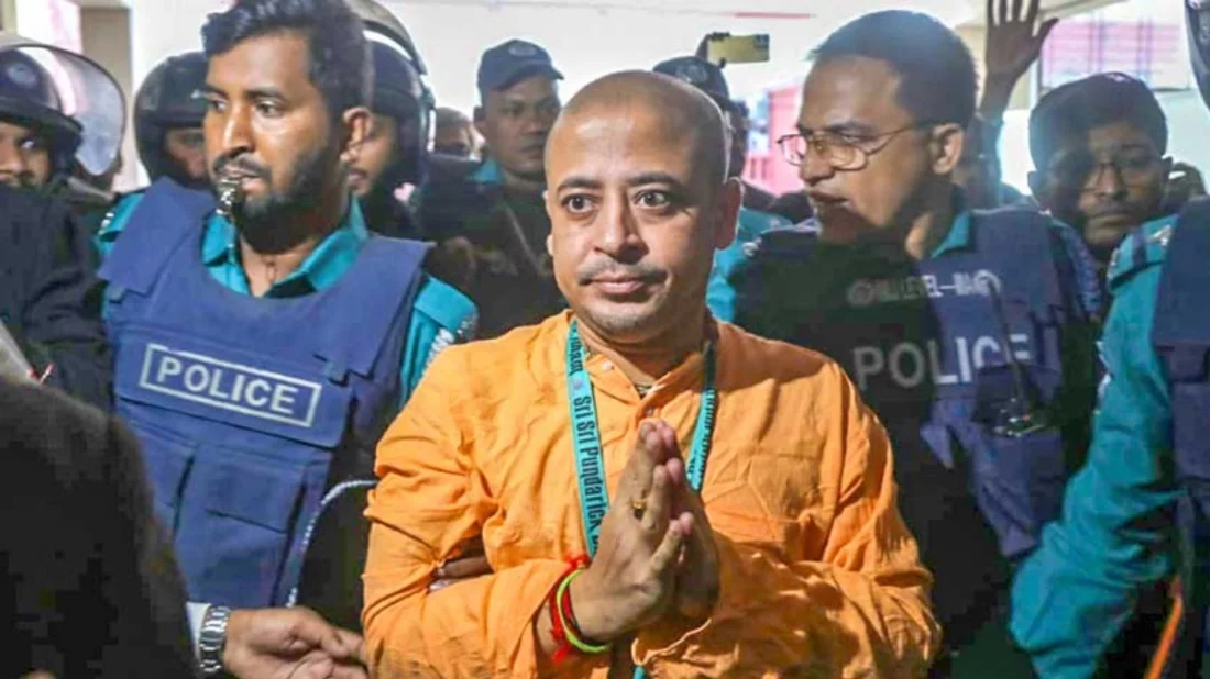 মায়ের শেষকৃত্যে অংশ নিতে ৫ ঘণ্টার জন্য মুক্তি পাচ্ছেন চিন্ময়