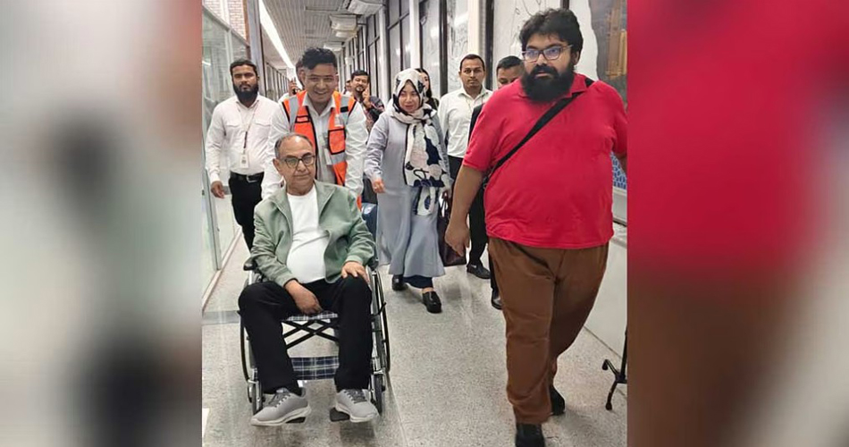 মালয়েশিয়ায় চিকিৎসা শেষে দেশে ফিরলেন মির্জা আব্বাস