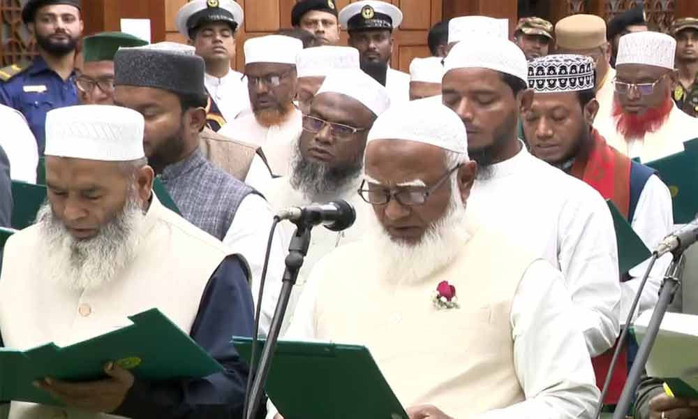 সংবিধান সংস্কার পরিষদে শপথ নিল জামায়াত, চলে গেলেন রুমিন