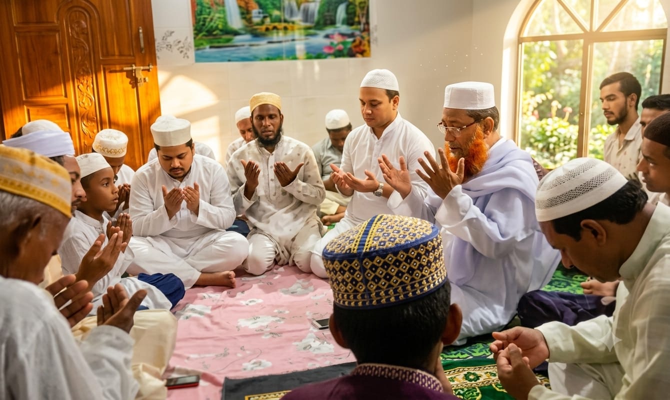 বোয়ালমারীতে প্রবীন সংবাদপত্র ব্যবসায়ী প্রয়াত হাবিবুর রহমানের ৬ষ্ঠ মৃত্যু বার্ষিকী পালিত