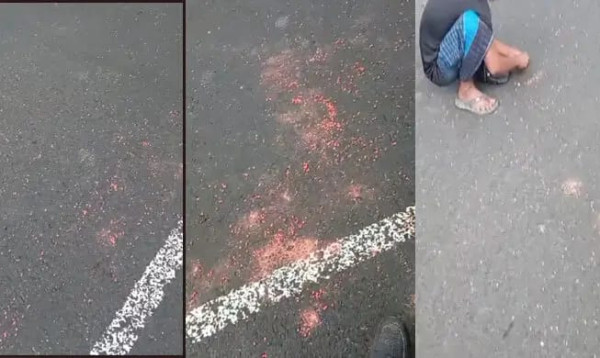 রাস্তার ওপর হাজার হাজার ইয়াবা, কুড়াতে হুমড়ি খেয়ে পড়ল মানুষ