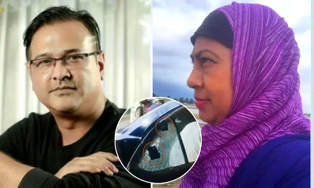 আসিফের গাড়িতে গুলি, ফেসবুক পোস্টে যা বললেন স্ত্রী