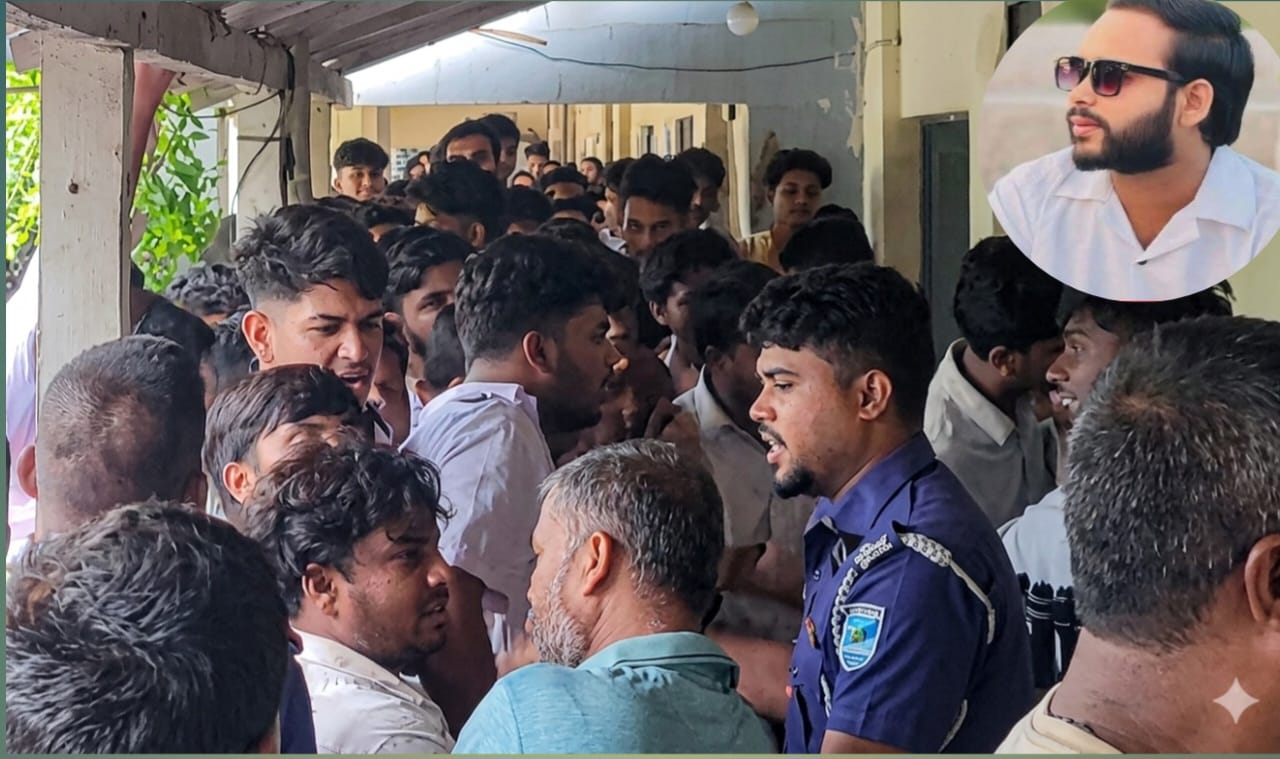 ফরিদপুরে এসএসসি পরীক্ষা কেন্দ্রে ঢুকে স্ত্রীকে সহায়তা করতে গেলে এনসিপি নেতা অবরুদ্ধ 