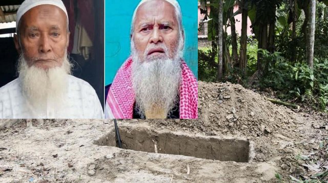বন্ধুর কবর খুঁড়তে গিয়ে একই কবরেই মৃত্যু অপর বন্ধুর!