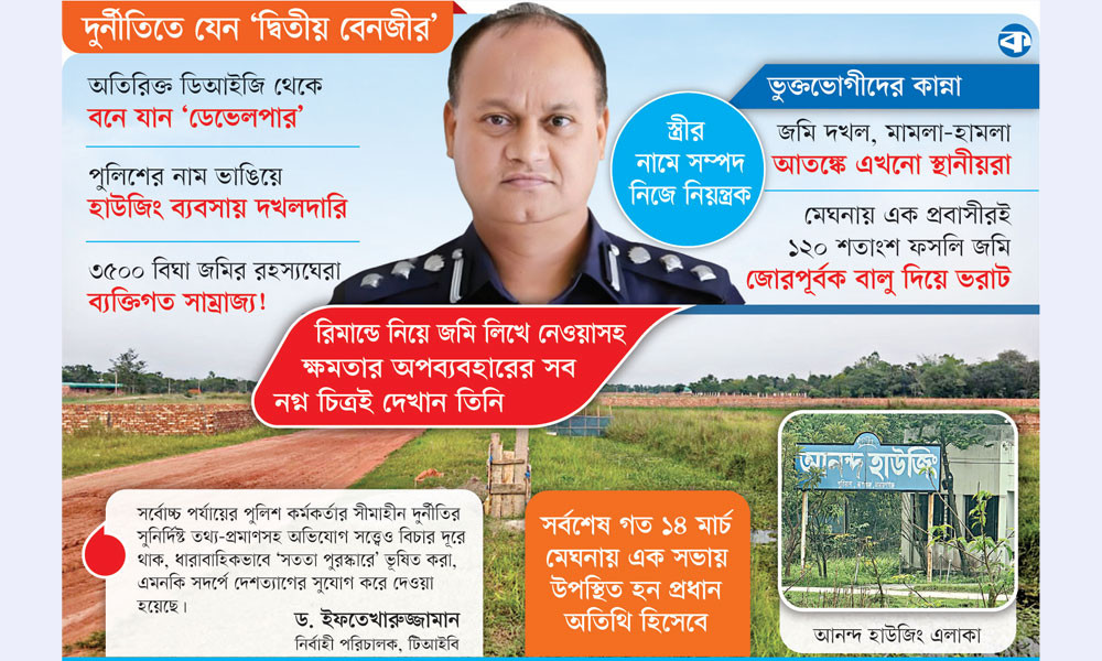 লুটের সম্রাট ডিআইজি মোজাম্মেল