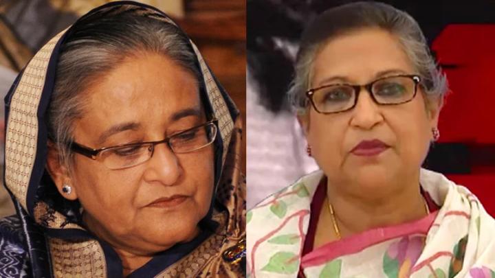 পদত্যাগ করে বোনকে নিয়ে দেশ ছেড়েছেন শেখ হাসিনা পদত্যাগ করে বোনকে নিয়ে দেশ ছেড়েছেন শেখ হাসিনা