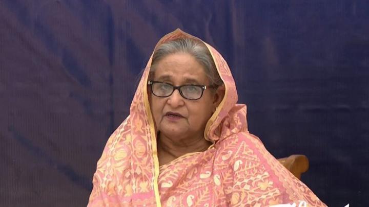 নীরবতা ভেঙে যুক্তরাষ্ট্রকে দায়ী করে যা বললেন শেখ হাসিনা