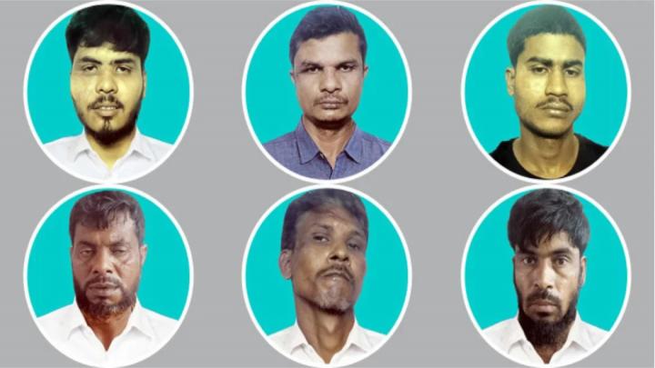 সেনা কর্মকর্তা তানজিম হত্যায় জড়িত ৬ জন আটক সেনা কর্মকর্তা তানজিম হত্যায় জড়িত ৬ জন আটক