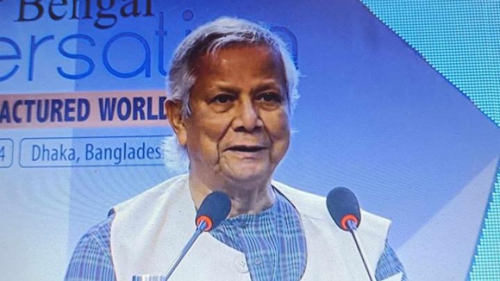 জুলাইয়ের ঐক্যবদ্ধ শক্তি ইতিহাসের গতিপথ পরিবর্তন করেছে : ড. ইউনূস জুলাইয়ের ঐক্যবদ্ধ শক্তি ইতিহাসের গতিপথ পরিবর্তন করেছে : ড. ইউনূস