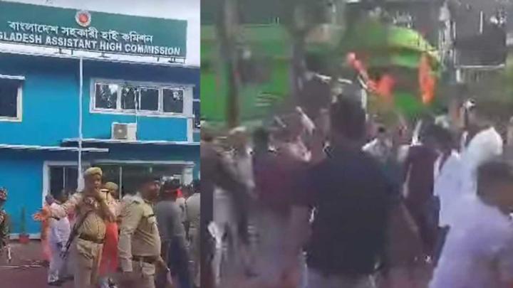 আগরতলায় কনস্যুলার সেবা বন্ধ বাংলাদেশের আগরতলায় কনস্যুলার সেবা বন্ধ বাংলাদেশের