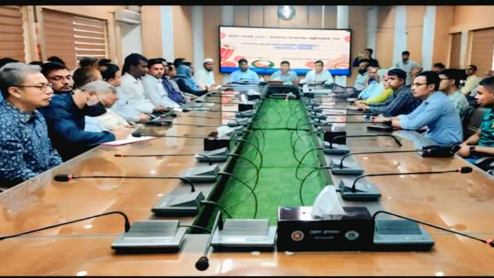 নীলফামারীতে বাংলা নববর্ষ উদযাপন উপলক্ষ্যে প্রস্তুতিমূলক সভা অনুষ্ঠিত