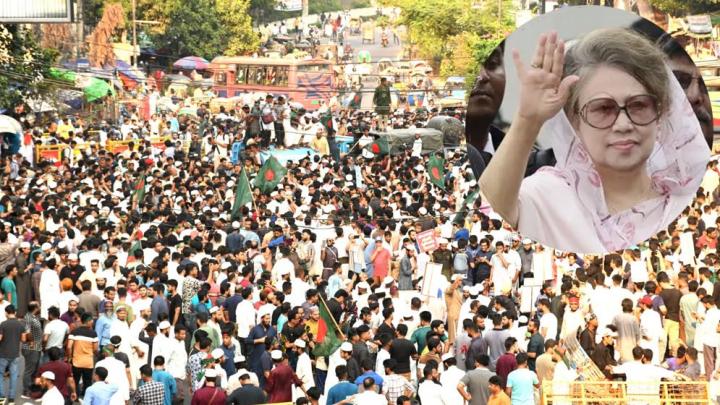 ‘শাহবাগে খালেদা জিয়ার অপেক্ষায় সারা বাংলাদেশ’