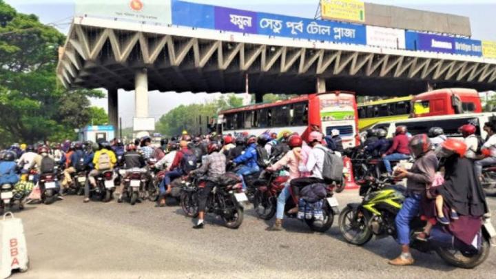 ঈদ যাত্রার ৬ দিনে যমুনা সেতুতে সোয়া ১৯ কোটি টাকা টোল আদায়