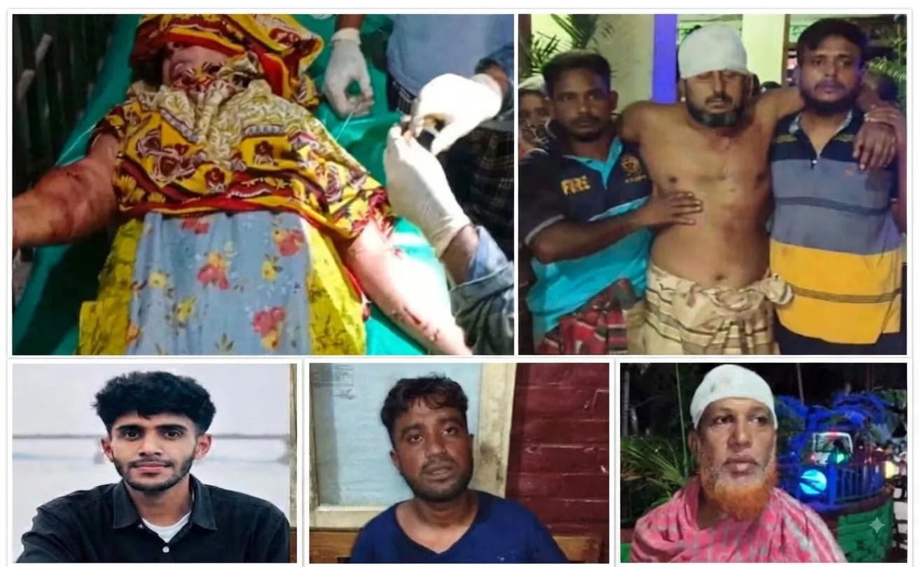 মহম্মদপুরে মাদককারবারীদের হামলায় মহিলাসহ পাঁচজন গুরুতর আহত 