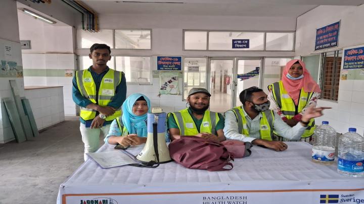 বরগুনায় ডেঙ্গু মোকাবেলায় স্বাস্থ্য অধিকার ফোরামের স্বেচ্ছাসেবী কার্যক্রম চলমান