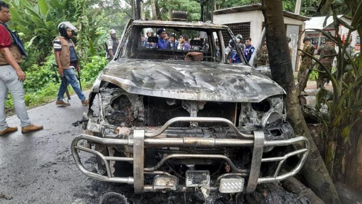 এক নজরে গোপালগঞ্জে আওয়ামী সন্ত্রাসীদের তাণ্ডব
