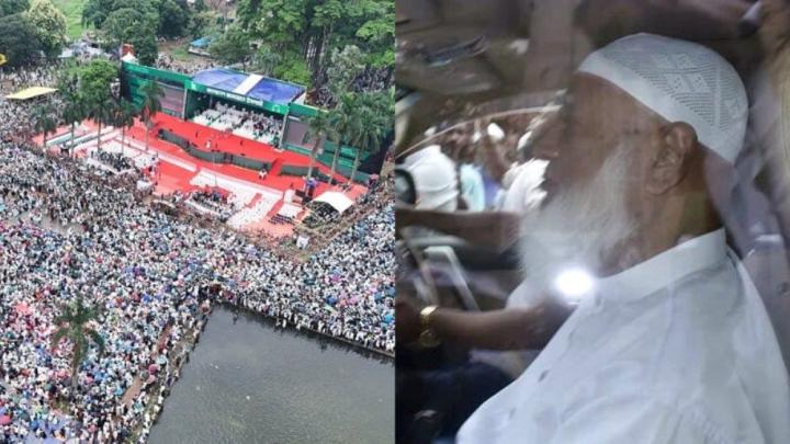তিল ধারণের ঠাঁই নেই সোহরাওয়ার্দীতে, সমাবেশস্থলে পৌঁছেছেন জামায়াত আমির