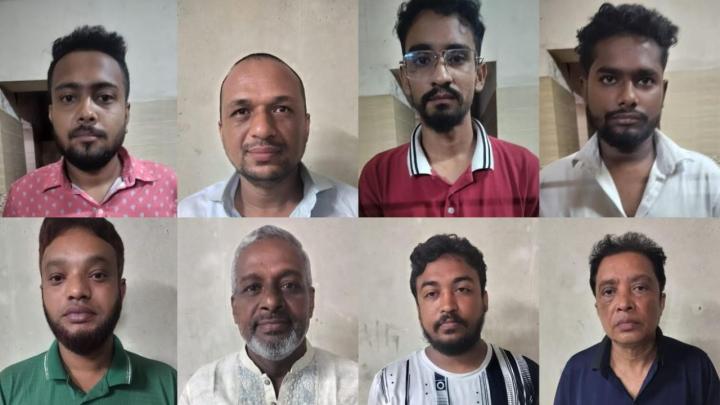 রাজধানীতে আওয়ামী লীগের ৯ নেতা-কর্মী গ্রেপ্তার
