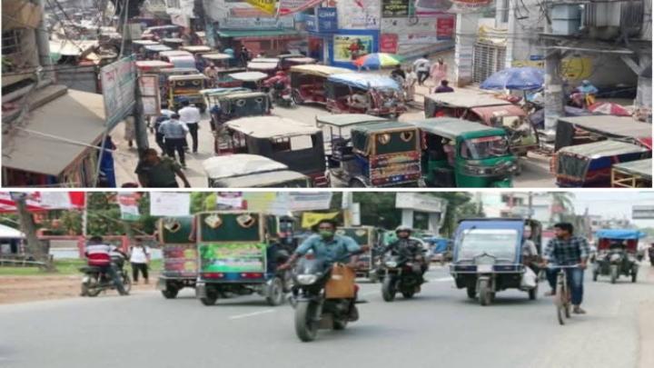 আশার আলো দেখছেন যানজটের নওগাঁ শহরে চার লেন সড়কের