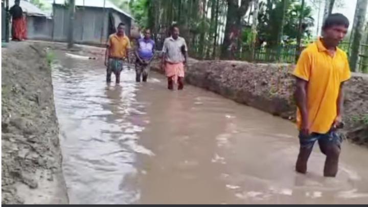 মুক্তির বদলে দূর্ভোগ, প্রকৌশলীর ভুলে ভোগান্তিতে কয়েকটি গ্রামের মানুষ