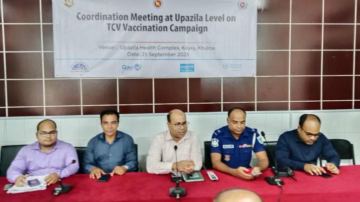 কয়রায় টাইফয়েড টিকাদান ক্যাম্পেইন উপলক্ষ্যে আলোচনা সভা অনুষ্ঠিত