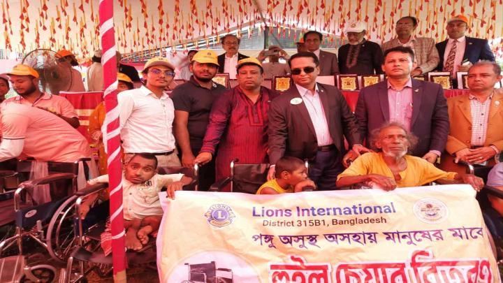 নাসিরনগরে লায়ন্স ক্লাব অব ঢাকা শান্তিনগর নাভানার উদ্যোগে বিনামূল্যে চক্ষু চিকিৎসা ক্যাম্প অনু