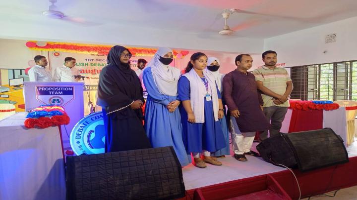 বোয়ালমারীতে শুরু হয়েছে তিন দিন ব্যাপি ইংরেজি বিতর্ক প্রতিযোগিতা
